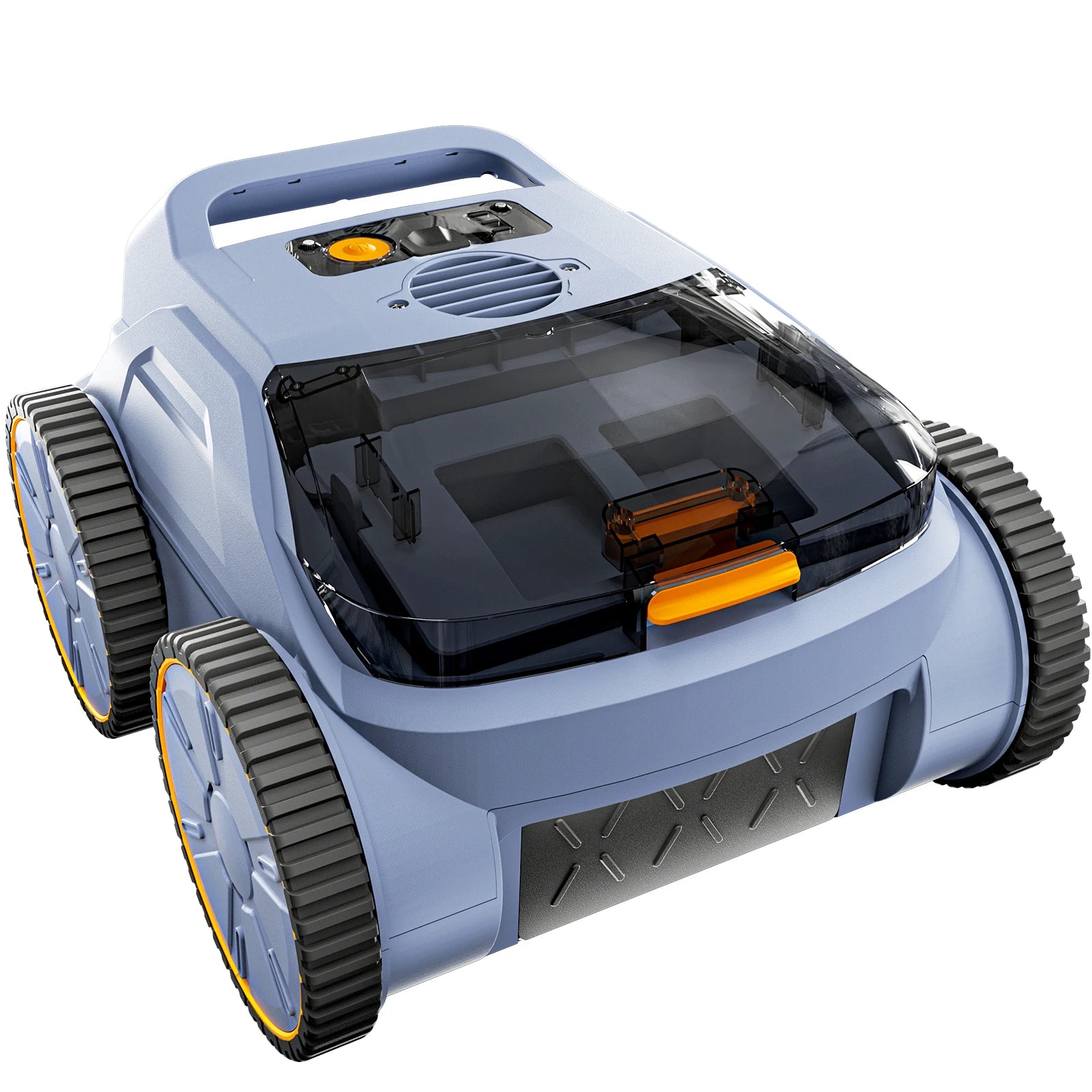 AquaBot SAT™ Pro – Robot Nettoyeur de Piscine Sans Fil, 45 000 Pa, Autonomie 150 min, Jusqu'à 200 m²