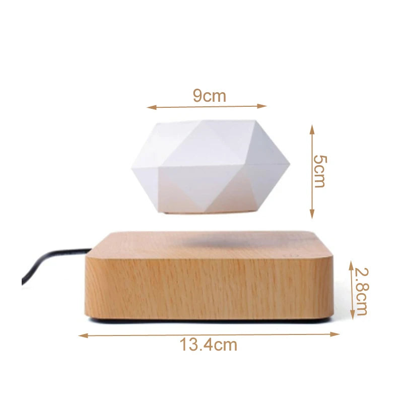 MagLev BonsaïPot™ Rotatif – Pot Bonsaï Flottant & Rotatif, Lévitation Magnétique, Décoration Maison