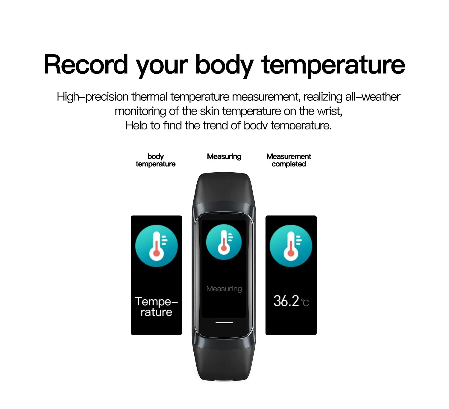 LunaFit X™ Aura – Bracelet Connecté AMOLED, IP67, FC, SpO2, 25+ Sports, 4 Coloris
