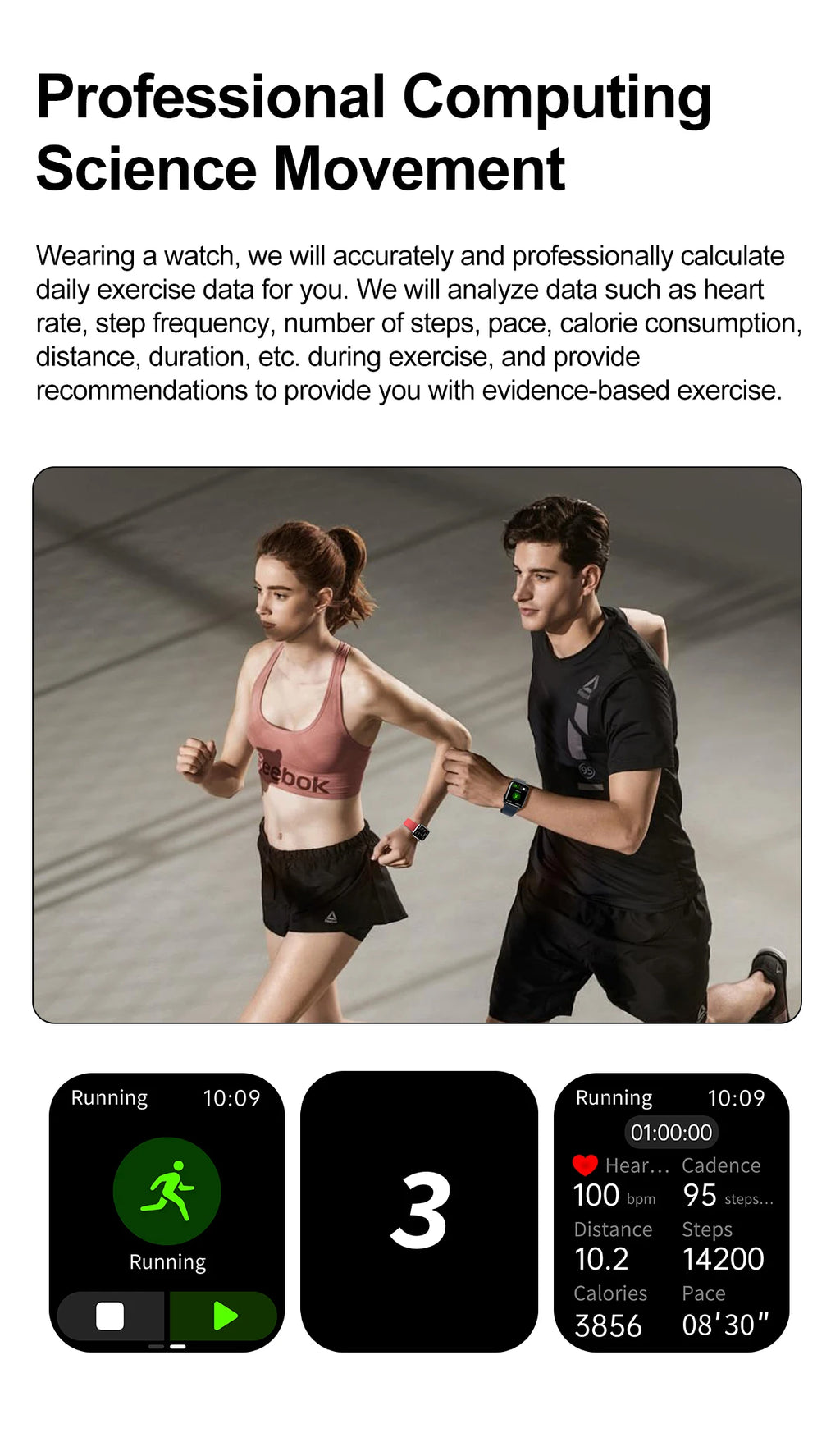 LunaWatch X™ Saphir NFC – Montre Connectée AMOLED 1.81", Saphir, NFC, IP68, GPS, Always On, 27 Bracelets