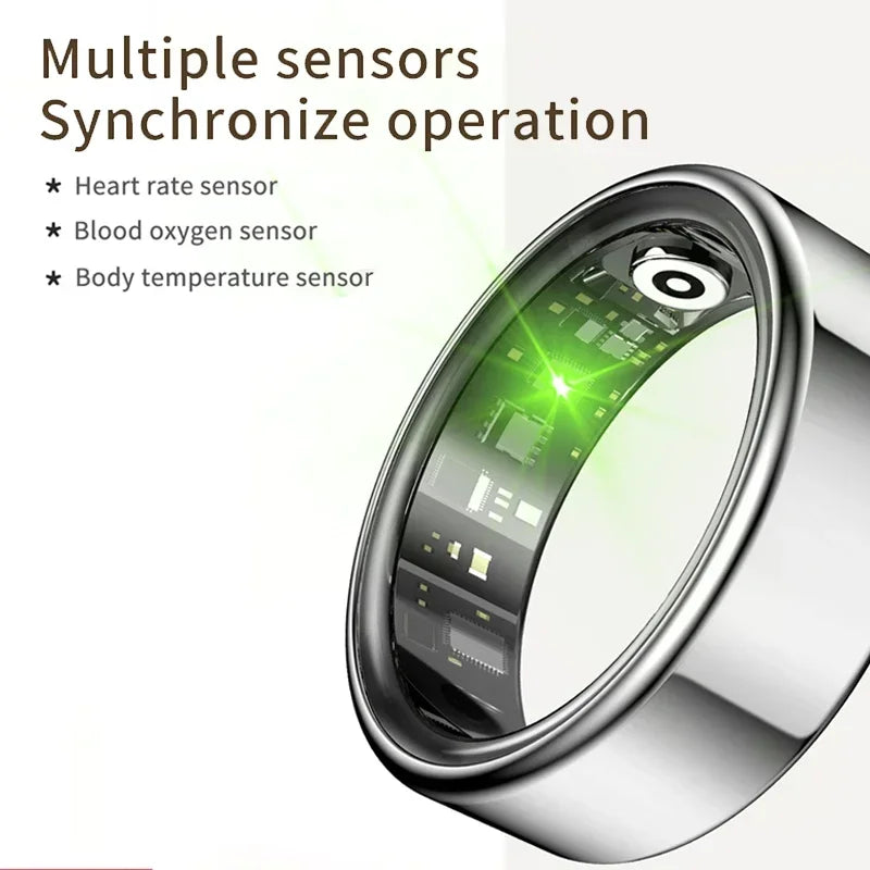 NovaRing X™ Fitness – Bague Connectée FC, SpO2, Sommeil, GPS, Bluetooth 5.3