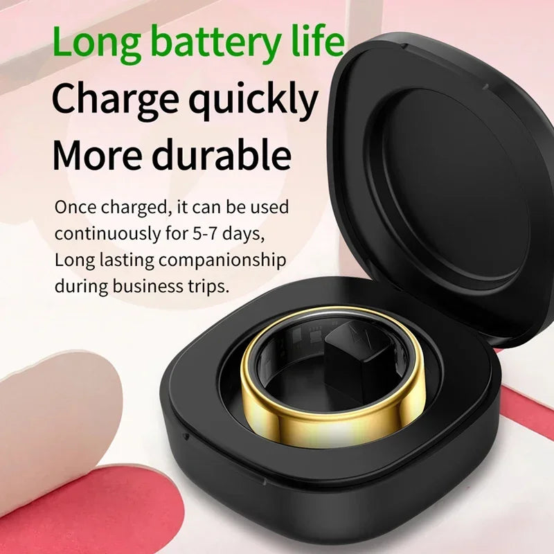 NovaRing X™ Fitness – Bague Connectée FC, SpO2, Sommeil, GPS, Bluetooth 5.3