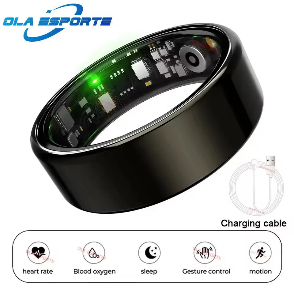 NovaRing X™ Call Pro – Bague Connectée Appels Bluetooth, FC, SpO2, 5ATM, 29 Langues