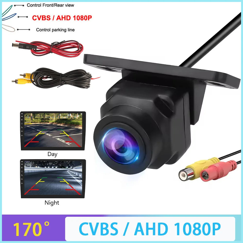 RearVision Pro™ – Caméra de Recul AHD 1080P, Grand Angle 170°, Vision Nocturne, Etanche IP67