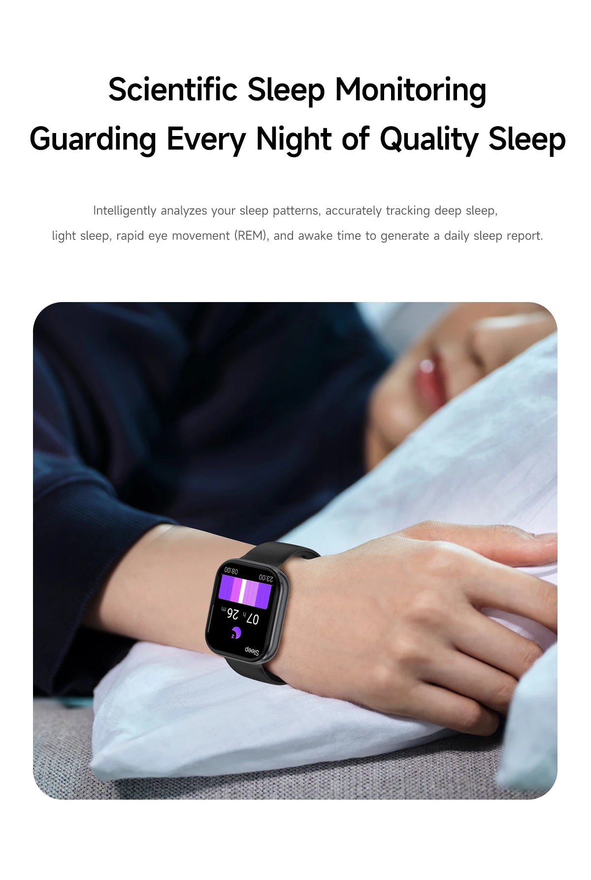 LunaWatch X™ Titan 2.04" – Montre Connectée AMOLED, 1000mAh, Always On, Alexa, IP68, 100+ Sports, 9 Bracelets