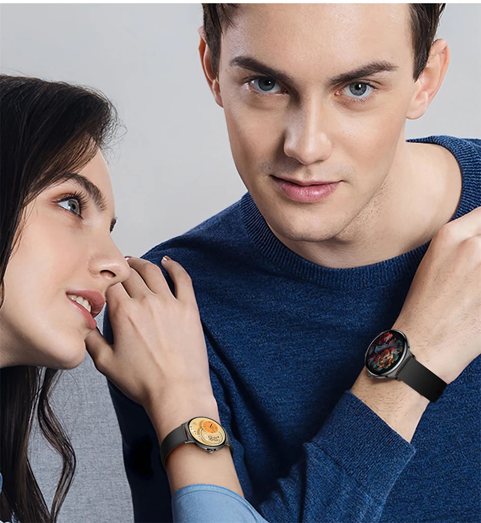LunaWatch X™ Lady 466 – Montre Connectée Femme AMOLED 1.43", Always On, Appels BT, Santé Féminine, 9 Coloris