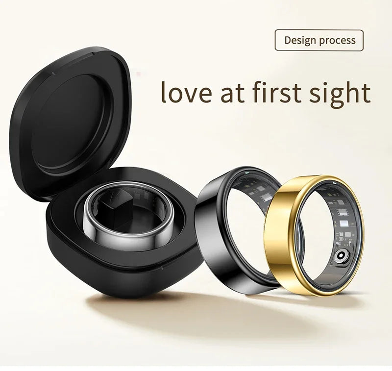 NovaRing X™ Fitness – Bague Connectée FC, SpO2, Sommeil, GPS, Bluetooth 5.3
