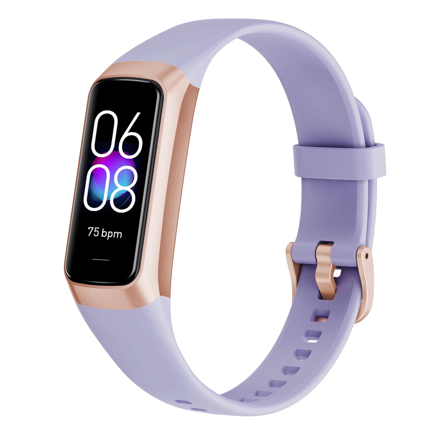 LunaFit X™ Pulse – Bracelet Connecté AMOLED, 3ATM 30m, Température, 25 Sports, 7 Jours, 4 Coloris