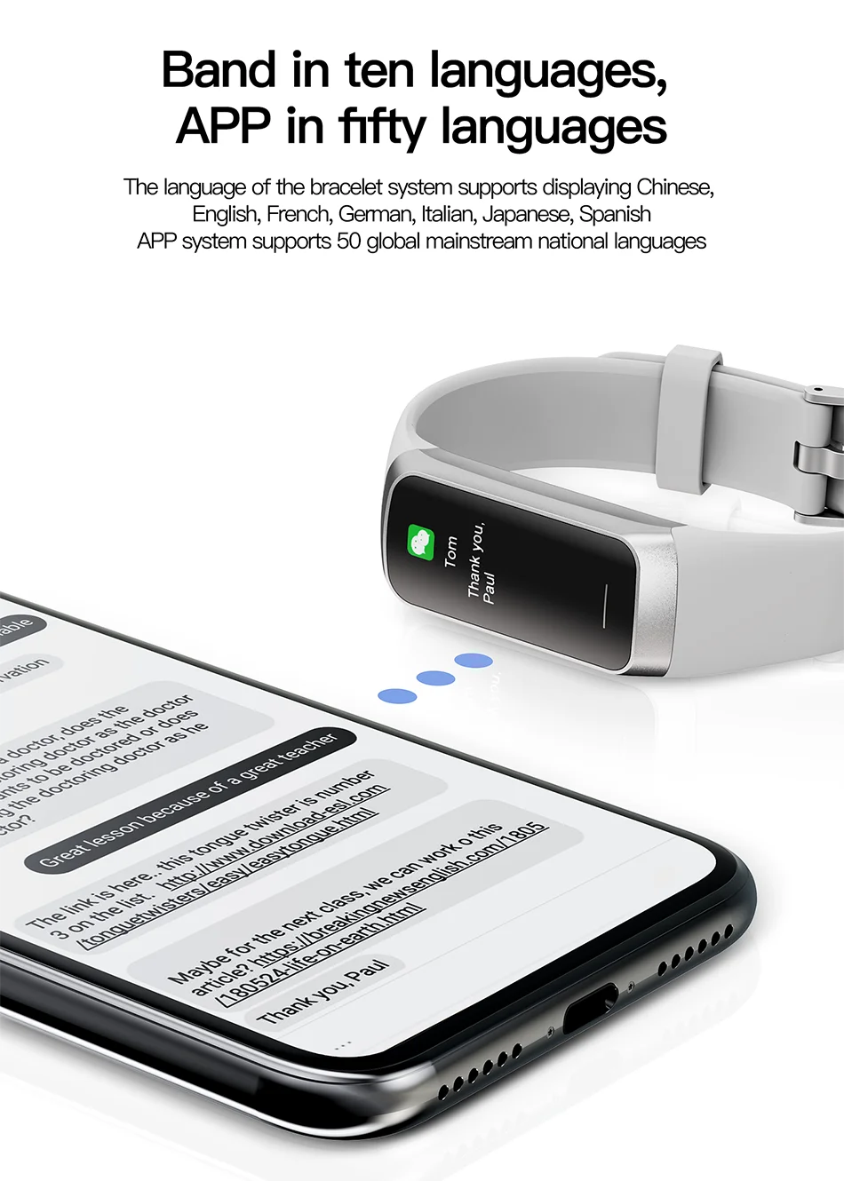 LunaFit X™ Aura – Bracelet Connecté AMOLED, IP67, FC, SpO2, 25+ Sports, 4 Coloris