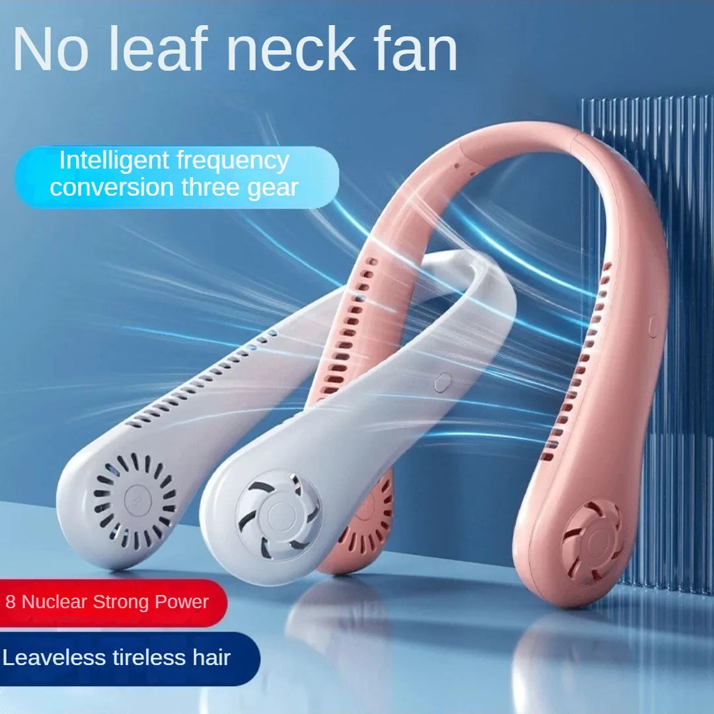 AeroChill X™ Mini – Ventilateur de Cou Sans Pales, Ultra-Léger 248g, 3 Vitesses, Rechargeable