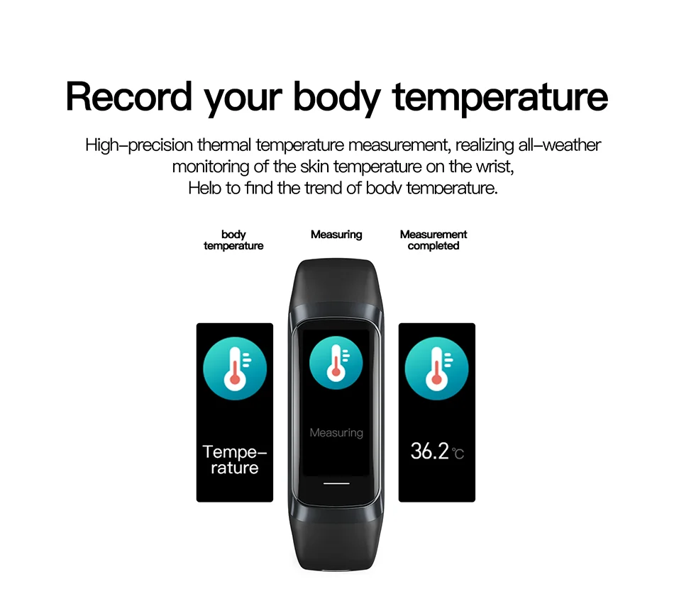LunaFit X™ Aura – Bracelet Connecté AMOLED, IP67, FC, SpO2, 25+ Sports, 4 Coloris