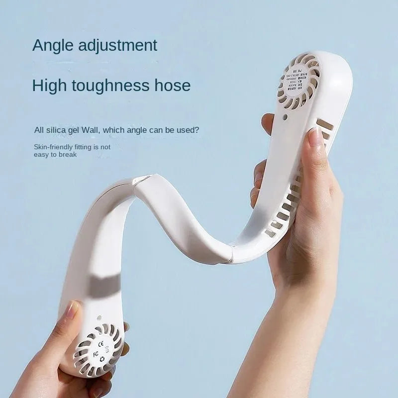 AeroChill X™ Mini – Ventilateur de Cou Sans Pales, Ultra-Léger 248g, 3 Vitesses, Rechargeable