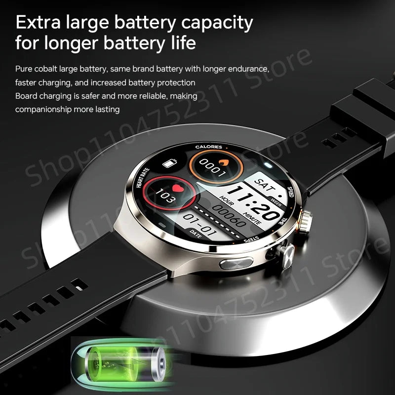 LunaWatch X™ Android Pro 4G – Smartwatch Android 13, SIM 4G, Caméra 8MP, GPS, WiFi, jusquà 10GB/512GB