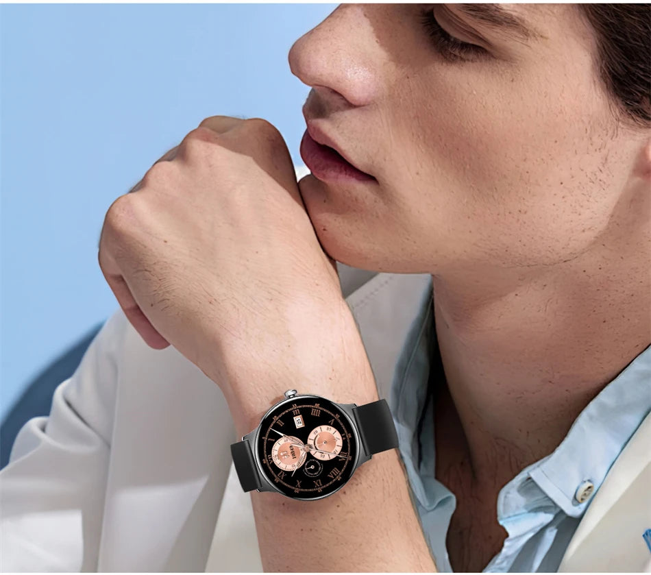 LunaWatch X™ Lady 466 – Montre Connectée Femme AMOLED 1.43", Always On, Appels BT, Santé Féminine, 9 Coloris