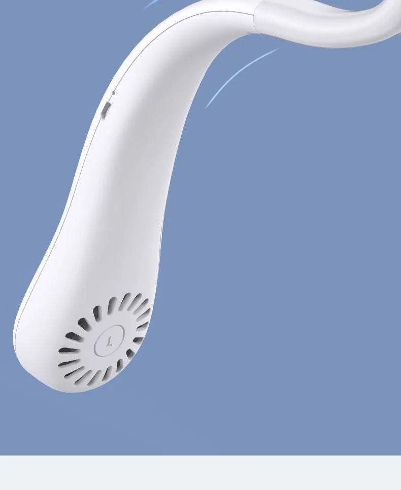 AeroChill X™ Mini – Ventilateur de Cou Sans Pales, Ultra-Léger 248g, 3 Vitesses, Rechargeable