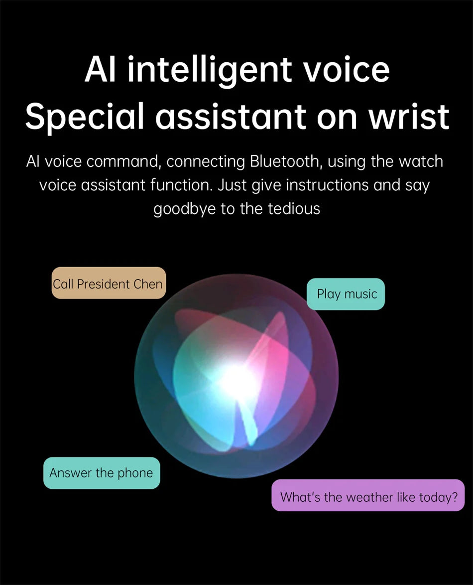 LunaWatch X™ Lady NFC – Montre Connectée Femme AMOLED 1.43", Always On, NFC, IP68, Acier, 9 Coloris