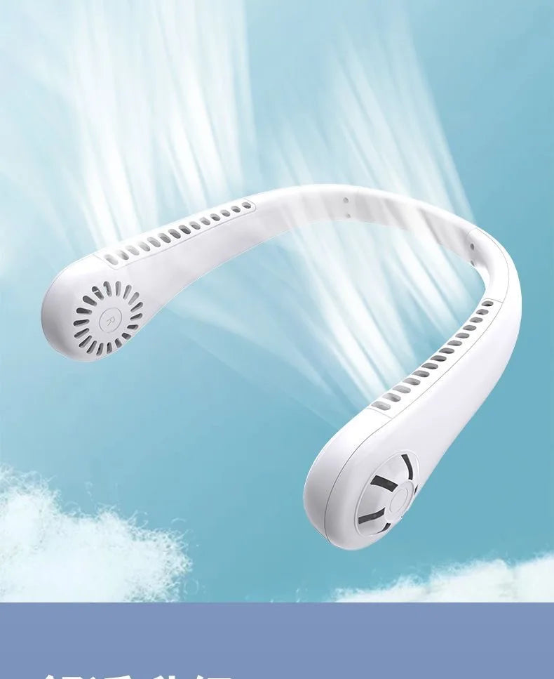 AeroChill X™ Mini – Ventilateur de Cou Sans Pales, Ultra-Léger 248g, 3 Vitesses, Rechargeable
