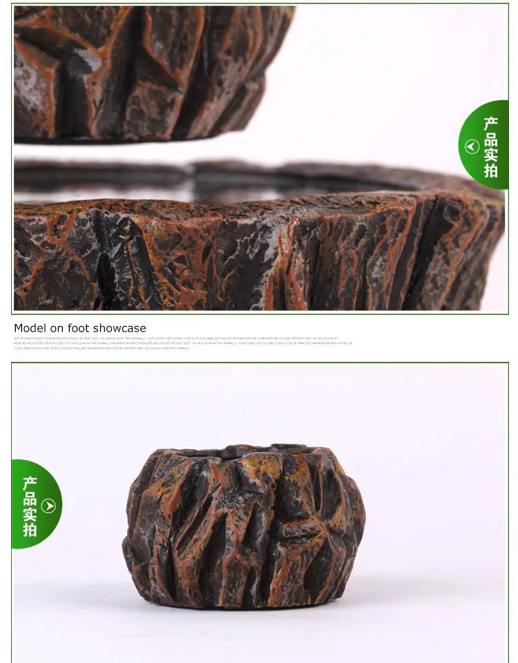 MagLev FloatPot™ Céramique – Plante Flottante Lévitation Magnétique, Résine Imitation Céramique, Décoration Premium