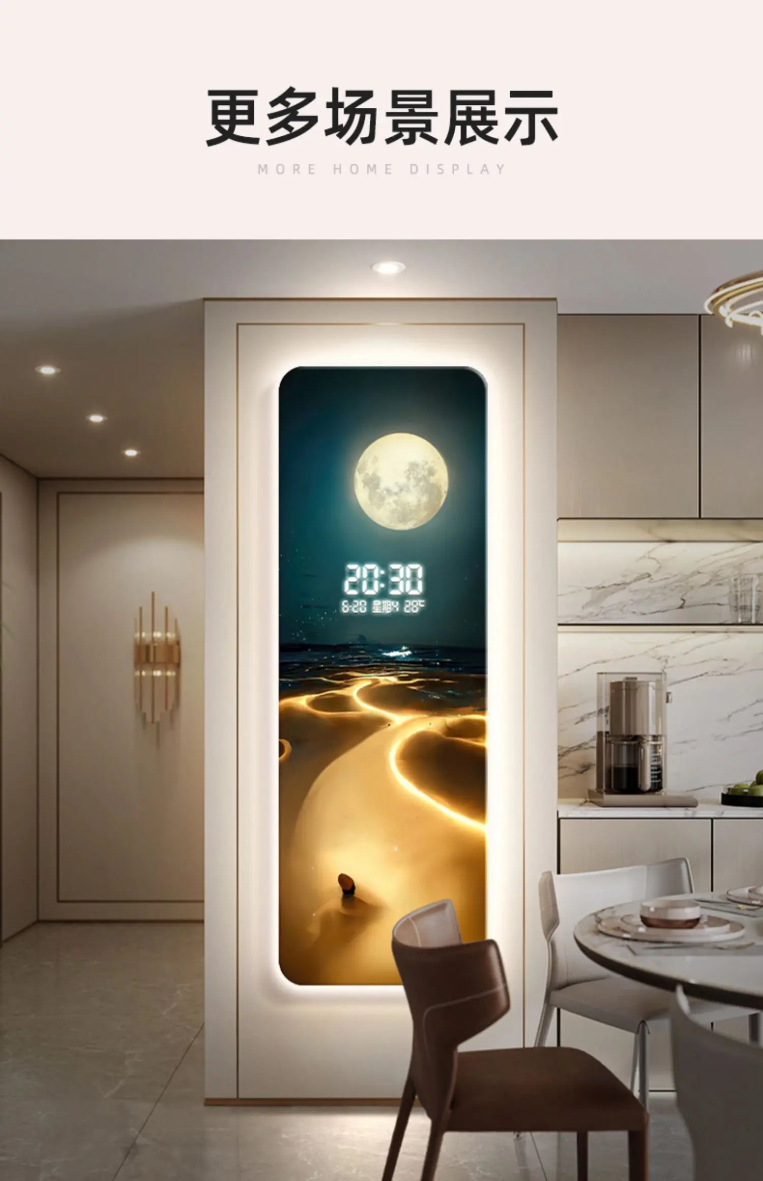 Large Wall clock home decor items Interior living room digital clock wall noiseless gaming room Kitchen home decoration luxury