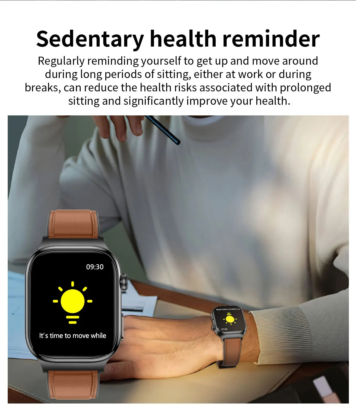 LunaWatch X™ Ultra Health – Montre Connectée AMOLED 2.04", ECG, Analyse Corporelle, Verre Saphir, IP68, 14 Bracelets