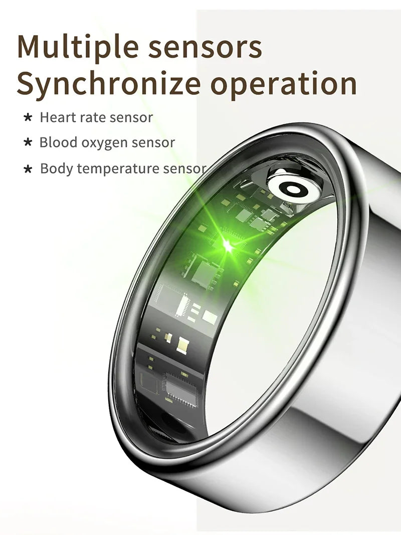 NovaRing X™ Fitness – Bague Connectée FC, SpO2, Sommeil, GPS, Bluetooth 5.3