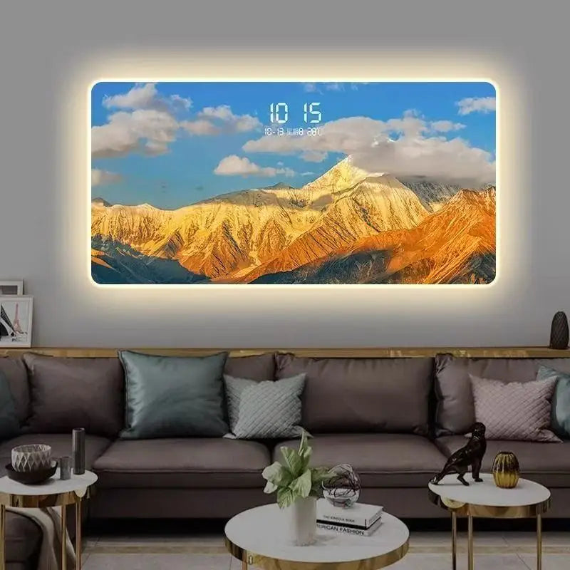 LumiWall™ – Applique Murale LED en Bois, Dimmable, Télécommande, Style Moderne