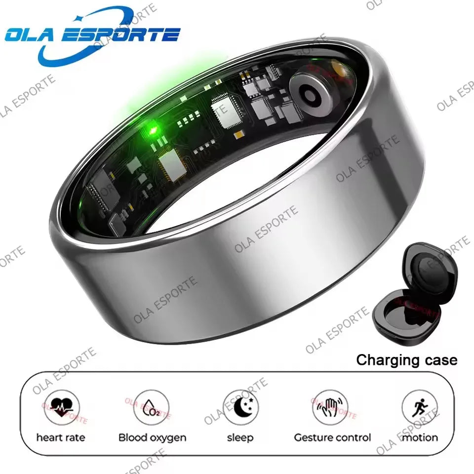 NovaRing X™ Call Pro – Bague Connectée Appels Bluetooth, FC, SpO2, 5ATM, 29 Langues