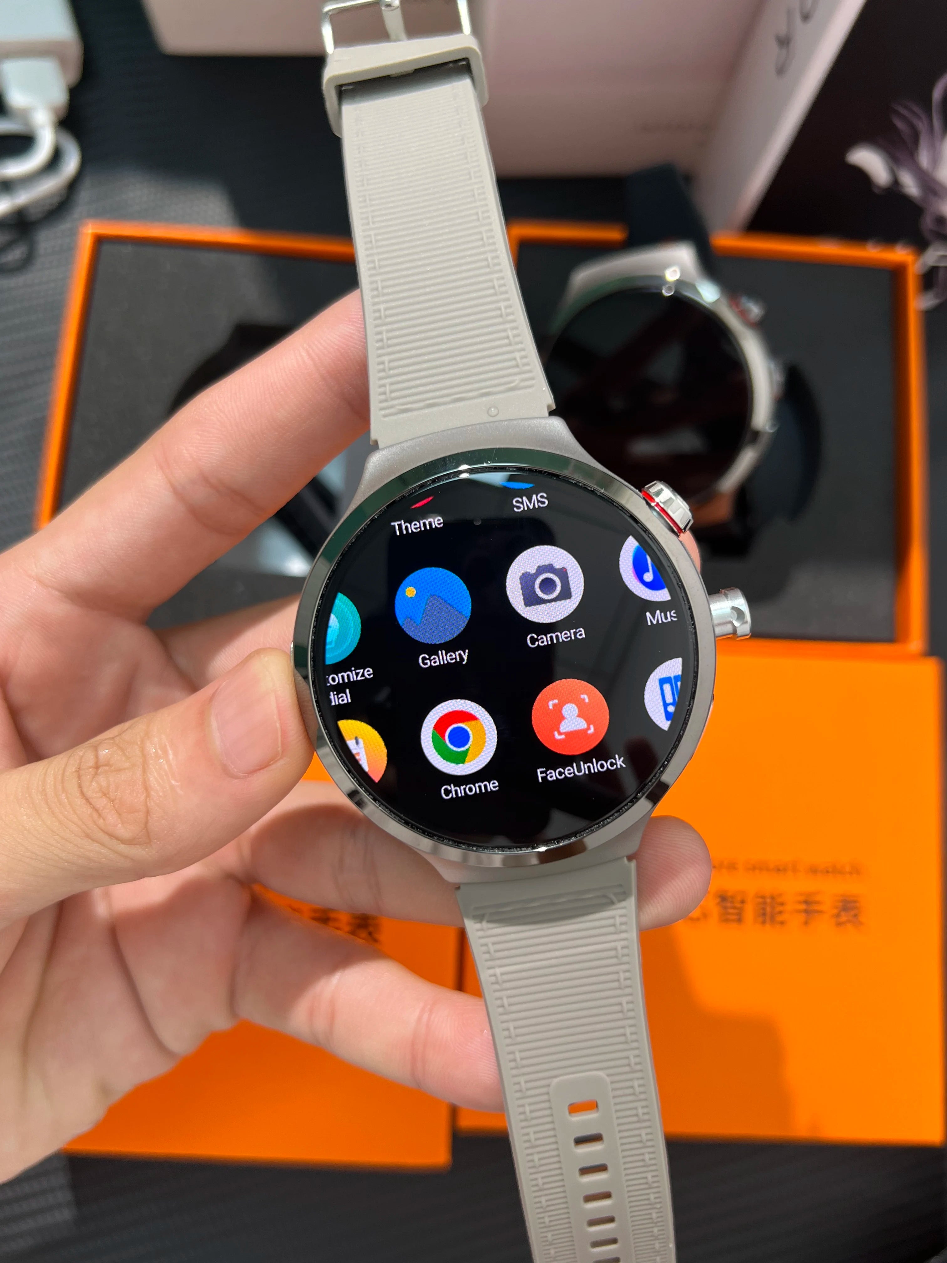 LunaWatch X™ Android Pro 4G – Smartwatch Android 13, SIM 4G, Caméra 8MP, GPS, WiFi, jusquà 10GB/512GB
