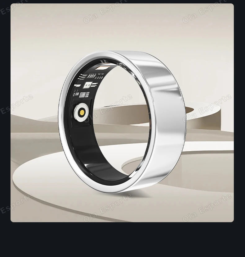 NovaRing X™ Sport Pro – Smart Ring HF, SpO2, Schlaf, 8 Sportarten, IP68