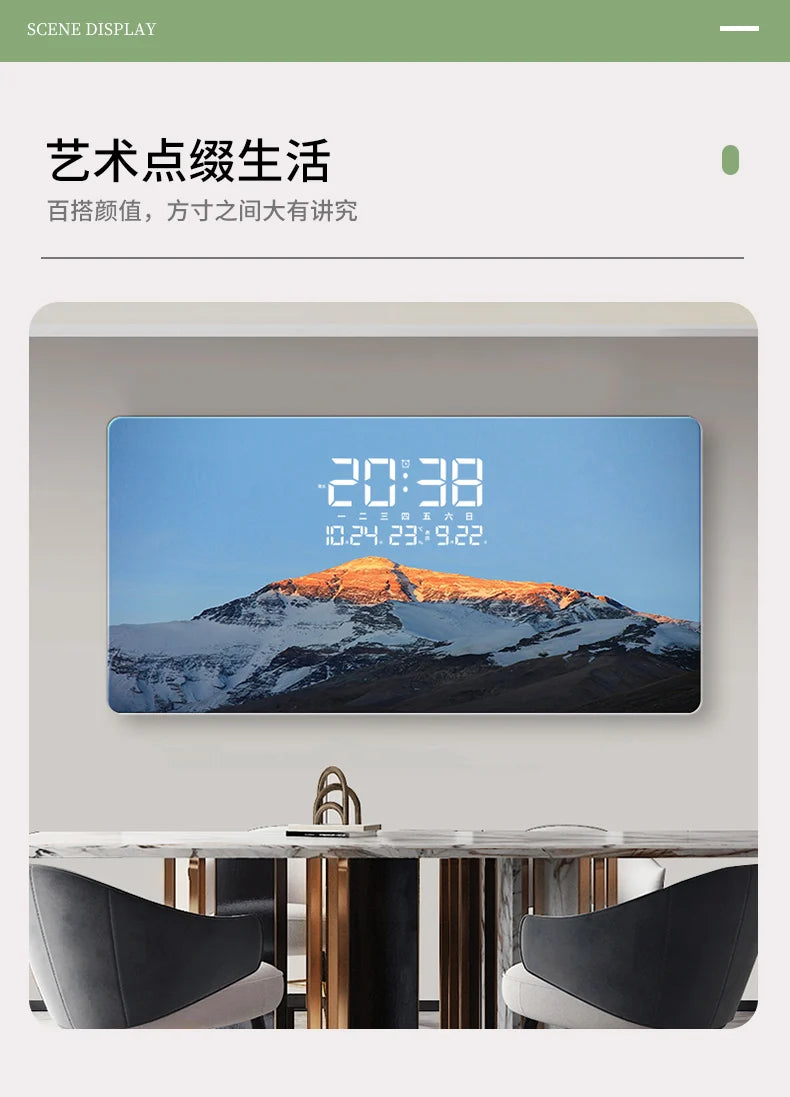 LumiWall™ – Applique Murale LED en Bois, Dimmable, Télécommande, Style Moderne