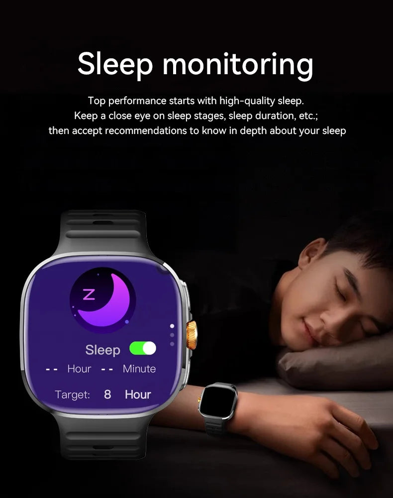 LunaWatch X™ Pro 5G – Smartwatch Android 10, Écran AMOLED 2,4", Caméra 8MP Rotative, SIM 4G/5G, GPS, WiFi