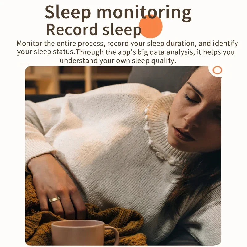 NovaRing X™ Fitness – Bague Connectée FC, SpO2, Sommeil, GPS, Bluetooth 5.3