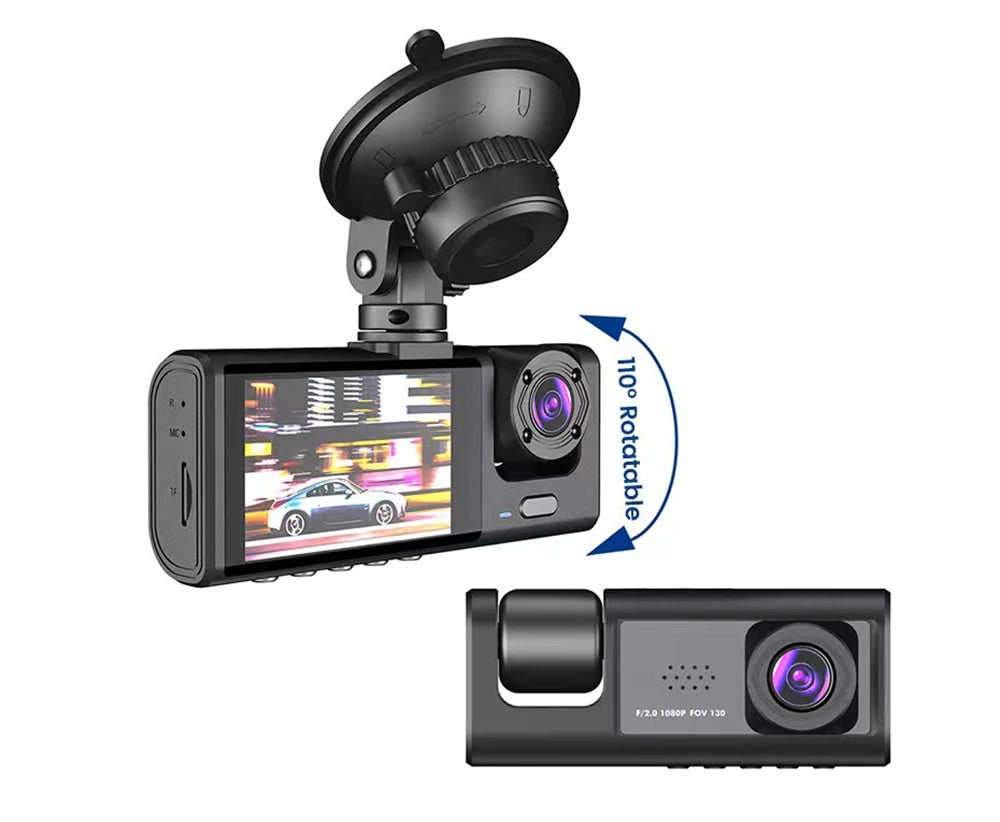 1080P WiFi Car Dvr 2/3 Camra DashCam for Cars Camera for Vehicle Recorder Video Front Optional Rear Camera  Night Vision Dashcam