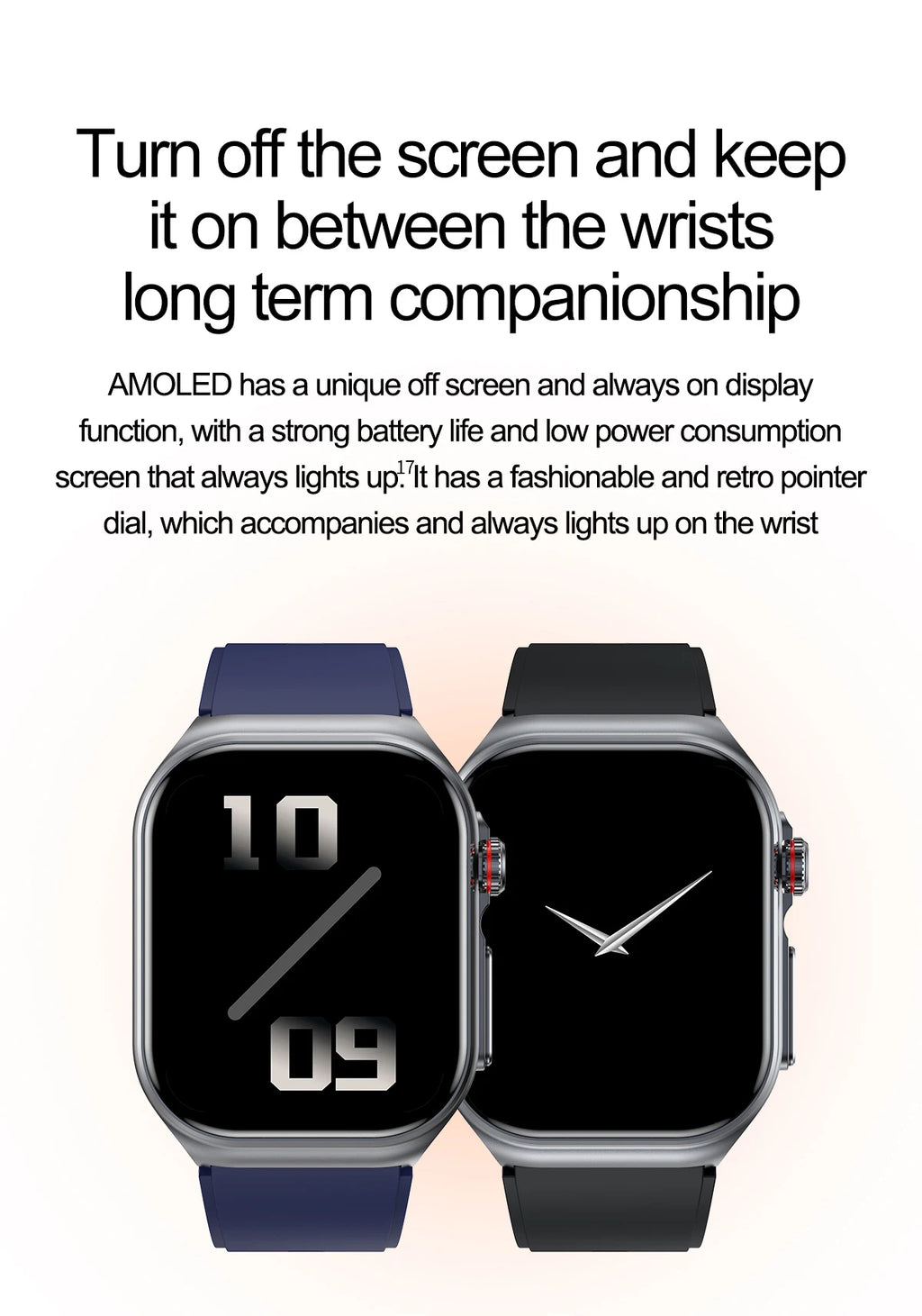 LunaWatch X™ Pro 2.04" – Montre Connectée AMOLED, ECG, NFC, Composition Corporelle, IP68, 7 Bracelets