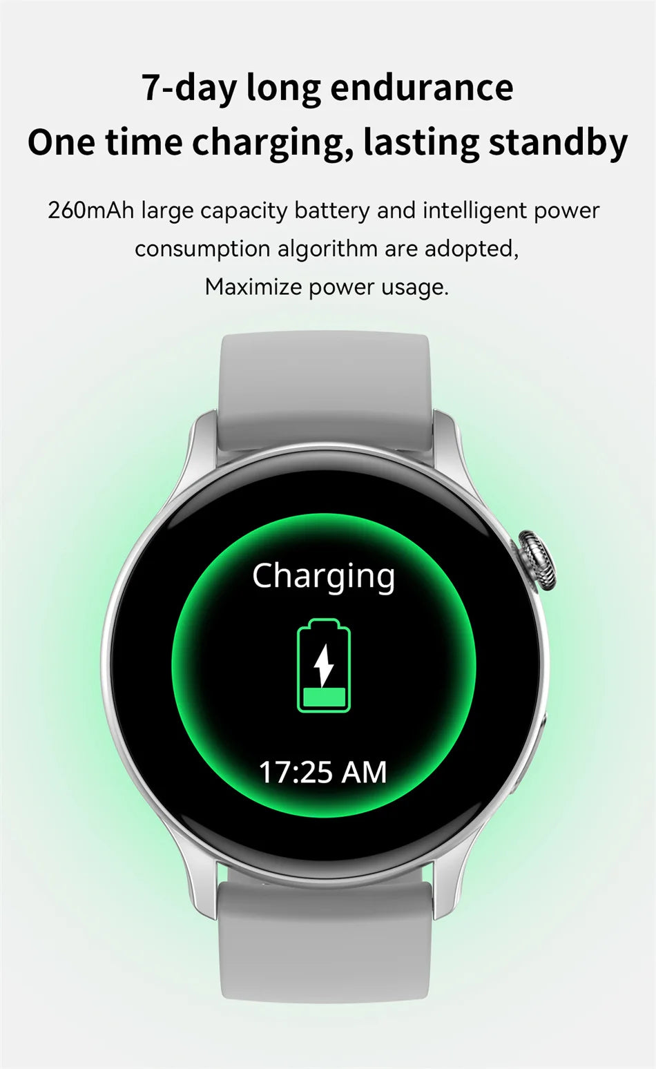 LunaWatch X™ Fashion AI – Montre Connectée AMOLED 1.43", NFC, GPS, IP68, Bracelet Acier, 9 Coloris