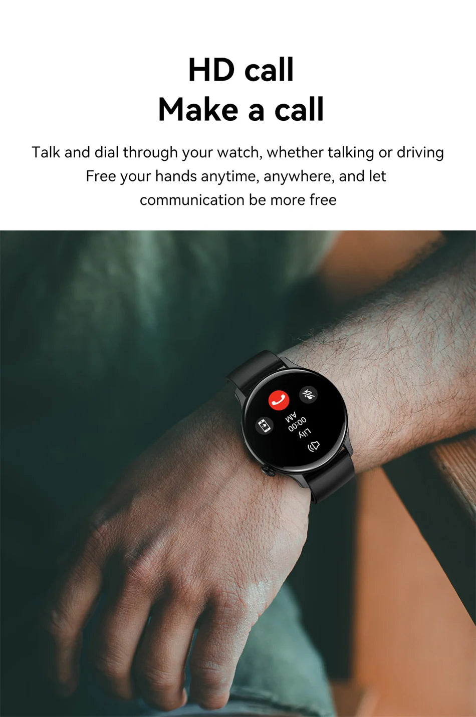 LunaWatch X™ Fashion AI – Montre Connectée AMOLED 1.43", NFC, GPS, IP68, Bracelet Acier, 9 Coloris