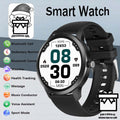 LunaWatch X™ Classic – Montre Connectée Homme AMOLED 1.3", Bracelet Acier, GPS, FC, SpO2, Appels BT