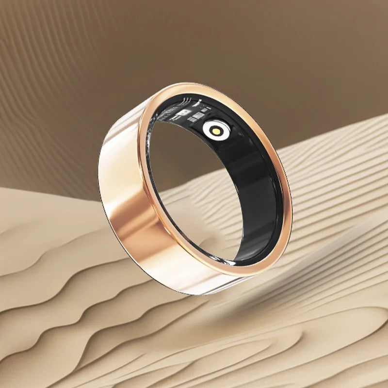 NovaRing X™ Titanium – Smart Ring, Titanium, HR, SpO2, Stress, IP68, 5-7 Days